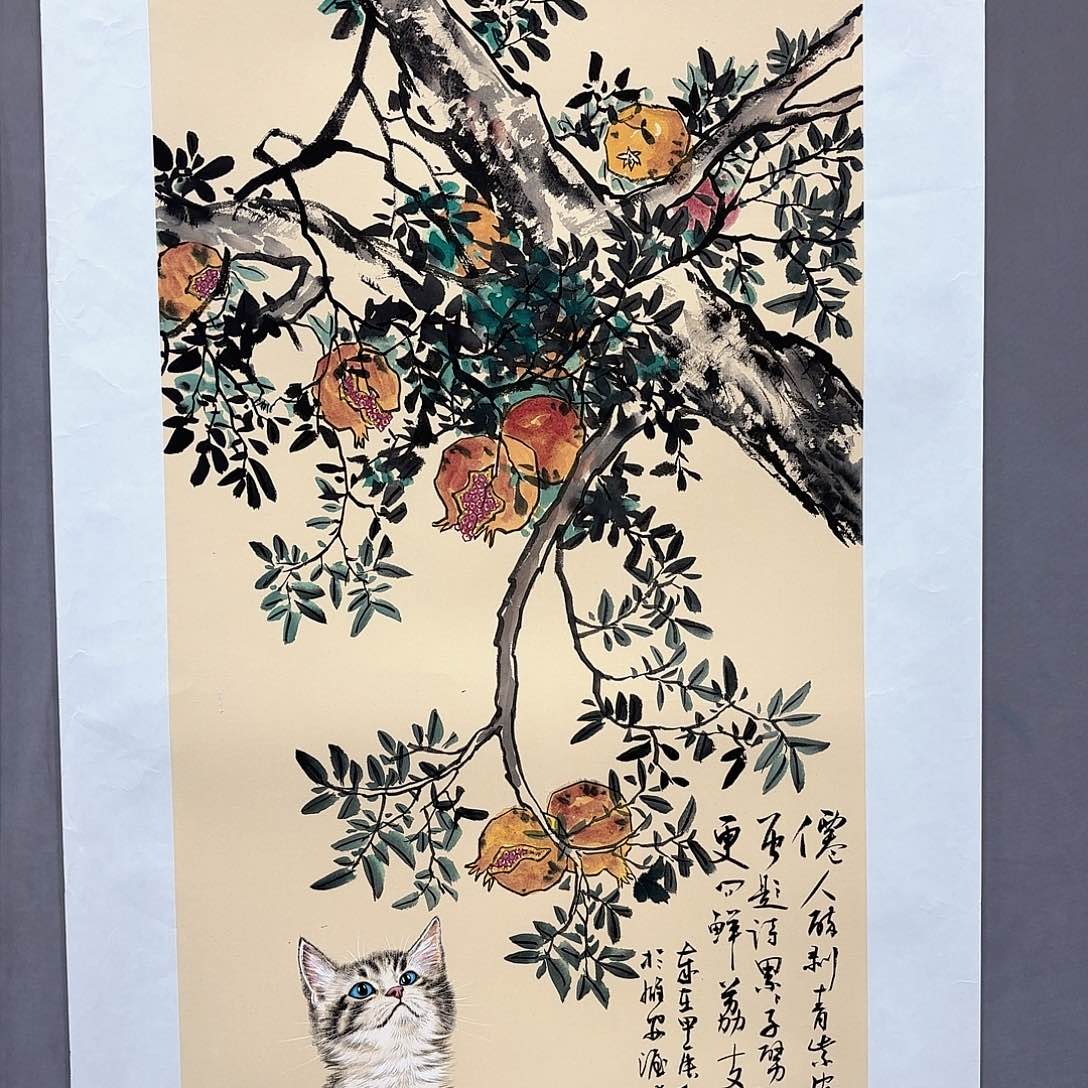 国画国画纯手绘作品请放心去藏