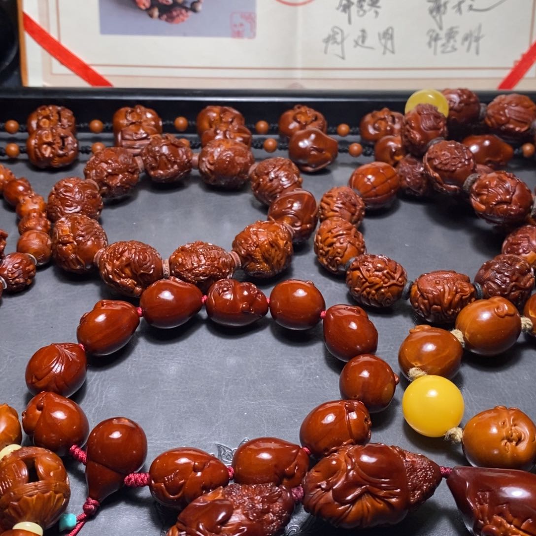 橄榄核手串/手链觅核直播间闪购链接