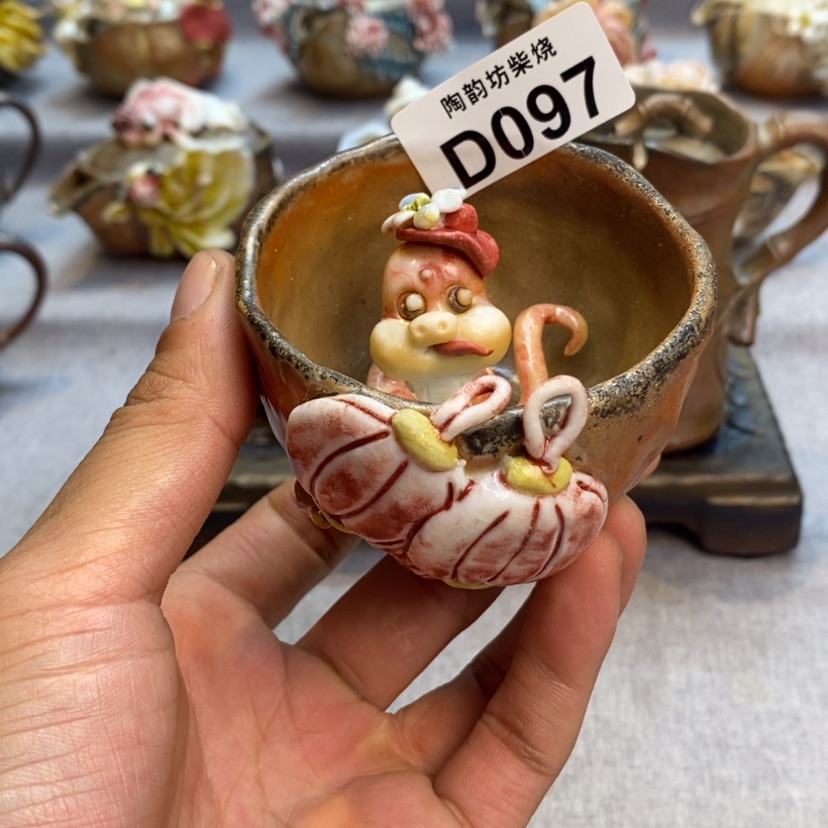 【闪购商品】纯手工纯柴烧精品茶具s*