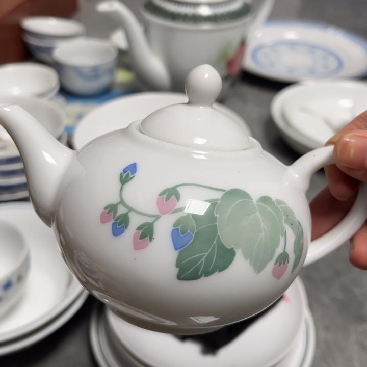 陶瓷醴陵釉下手绘300毫升