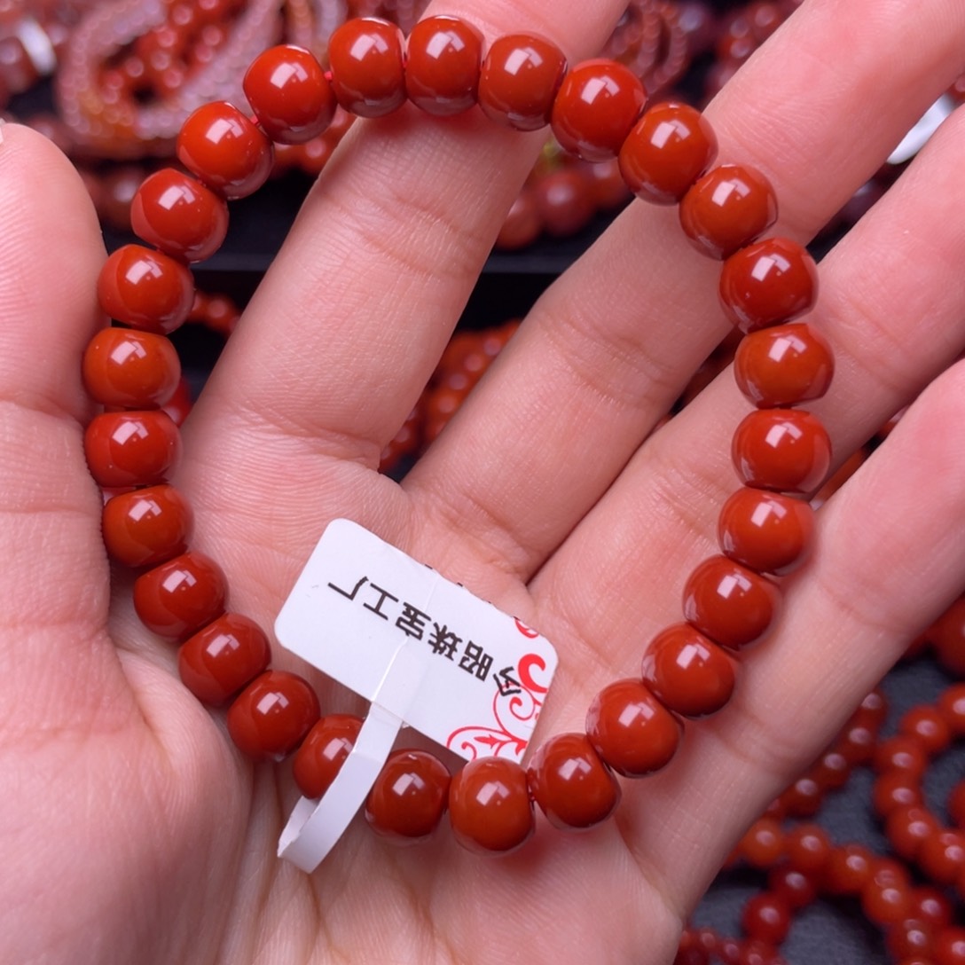 未镶嵌手链南红玛瑙士*