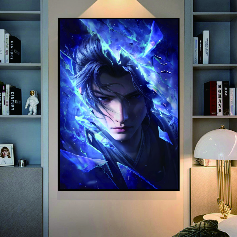 《萧炎》pvc边框现代动漫装饰画40cm*60cm   P405