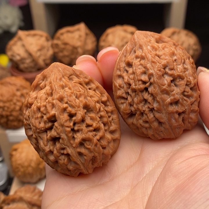 文玩核桃把件38全品蒜头