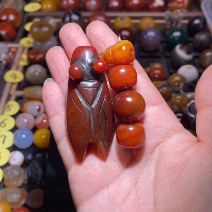 未镶嵌配珠玛瑙/玉髓?****?