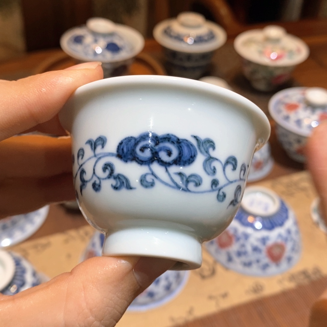 开播福利景德镇纯手绘茶器