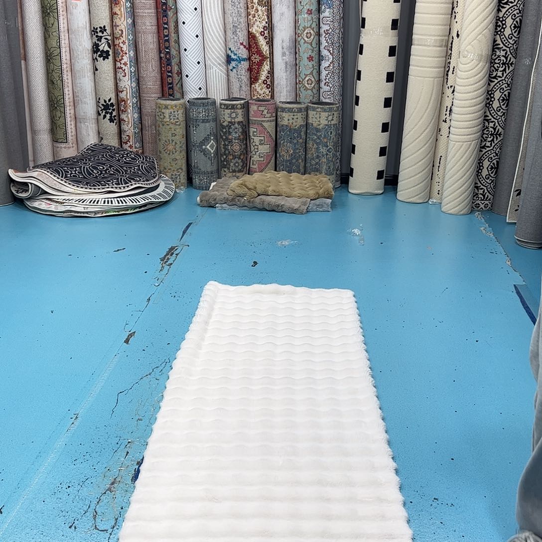 混纺80×200误差±1-3cm麂皮绒仿兔毛泡泡球特价福利