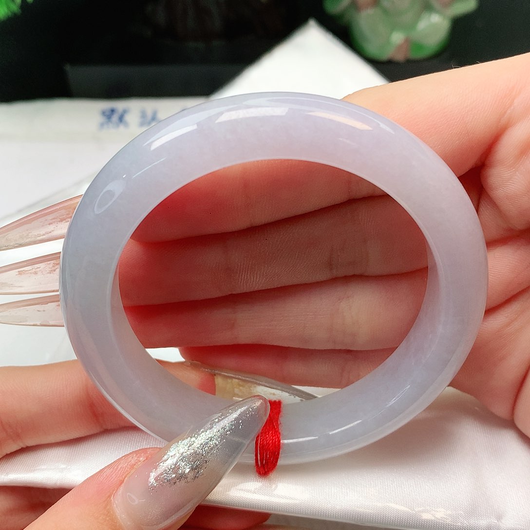 未镶嵌手镯翡翠正圈54