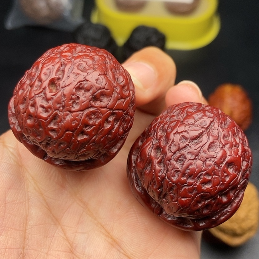 【闪购商品】把件文玩核桃36尺龙珠