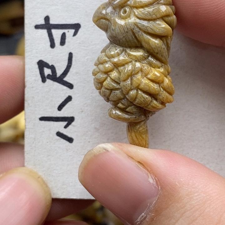 硅化珊瑚（珊瑚玉）未镶嵌颈饰