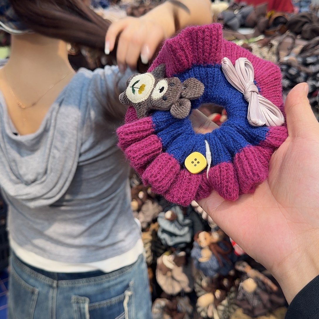 非金属好看的发圈90