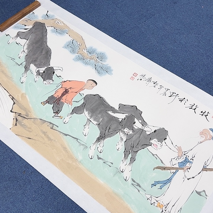 国画书画作品多次