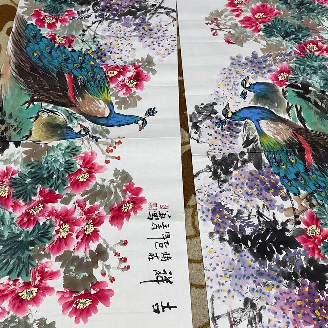 三***哥油画王孝华李欣李欣住