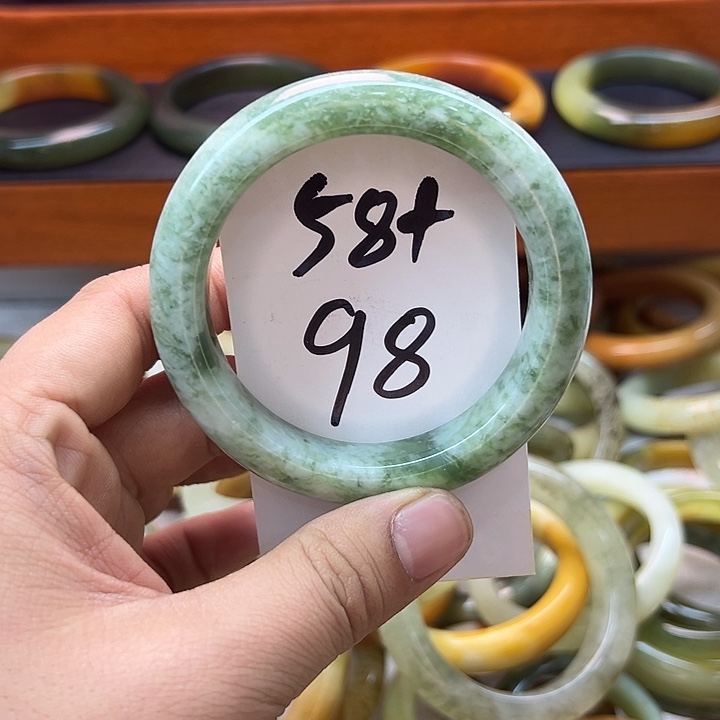 蛇纹石玉合金手镯