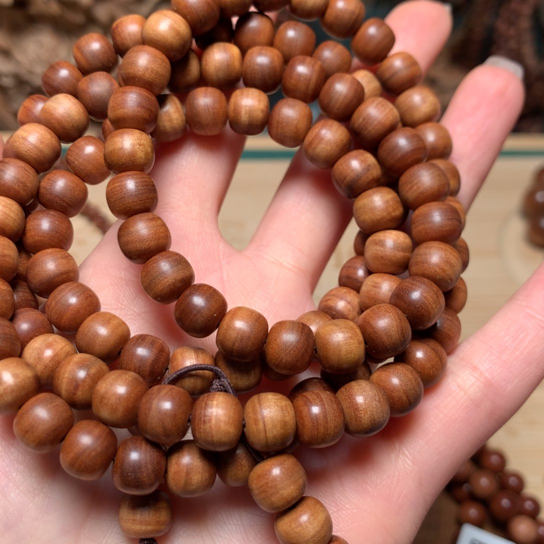 檀香木手串/手链修*克迈索尔老山檀7x8x108