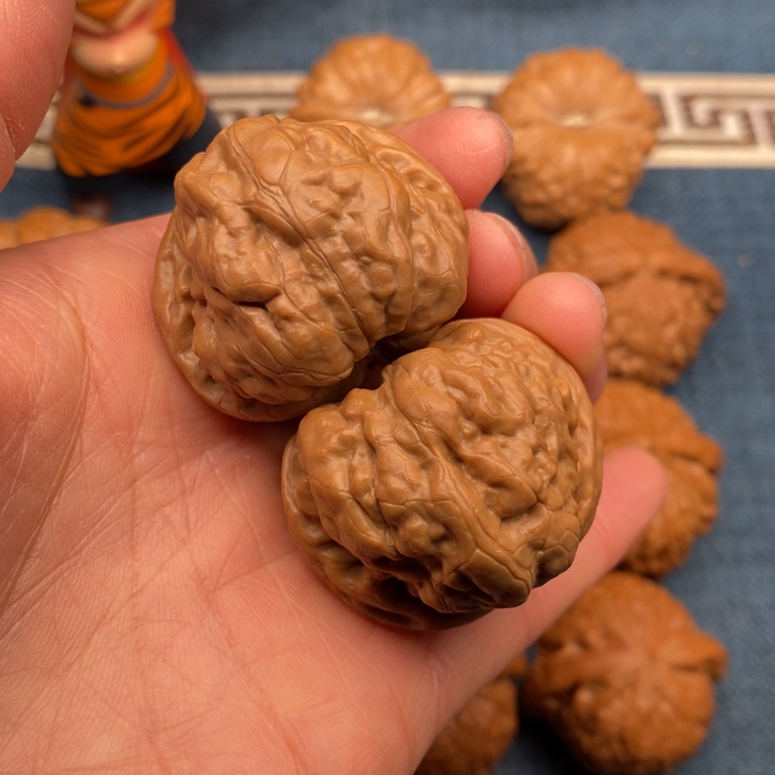 文玩核桃把件38肌肉蛙