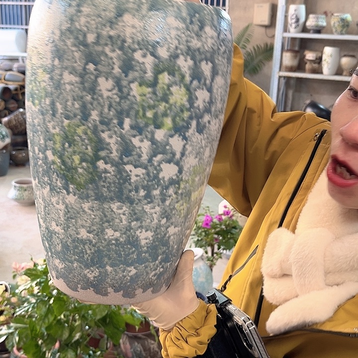 正品口20高33花盆……