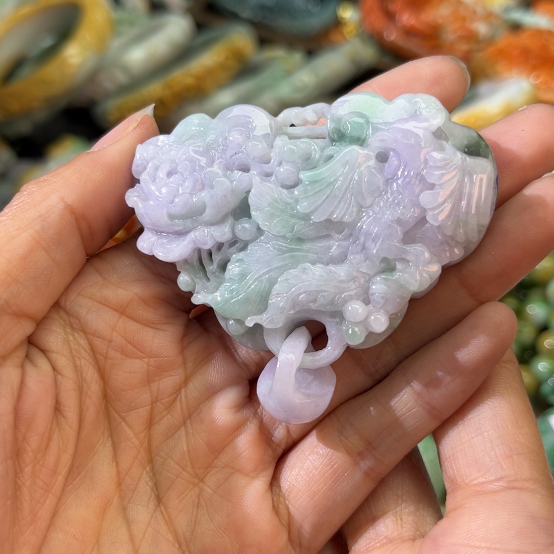 翡翠颈饰未镶嵌待编款