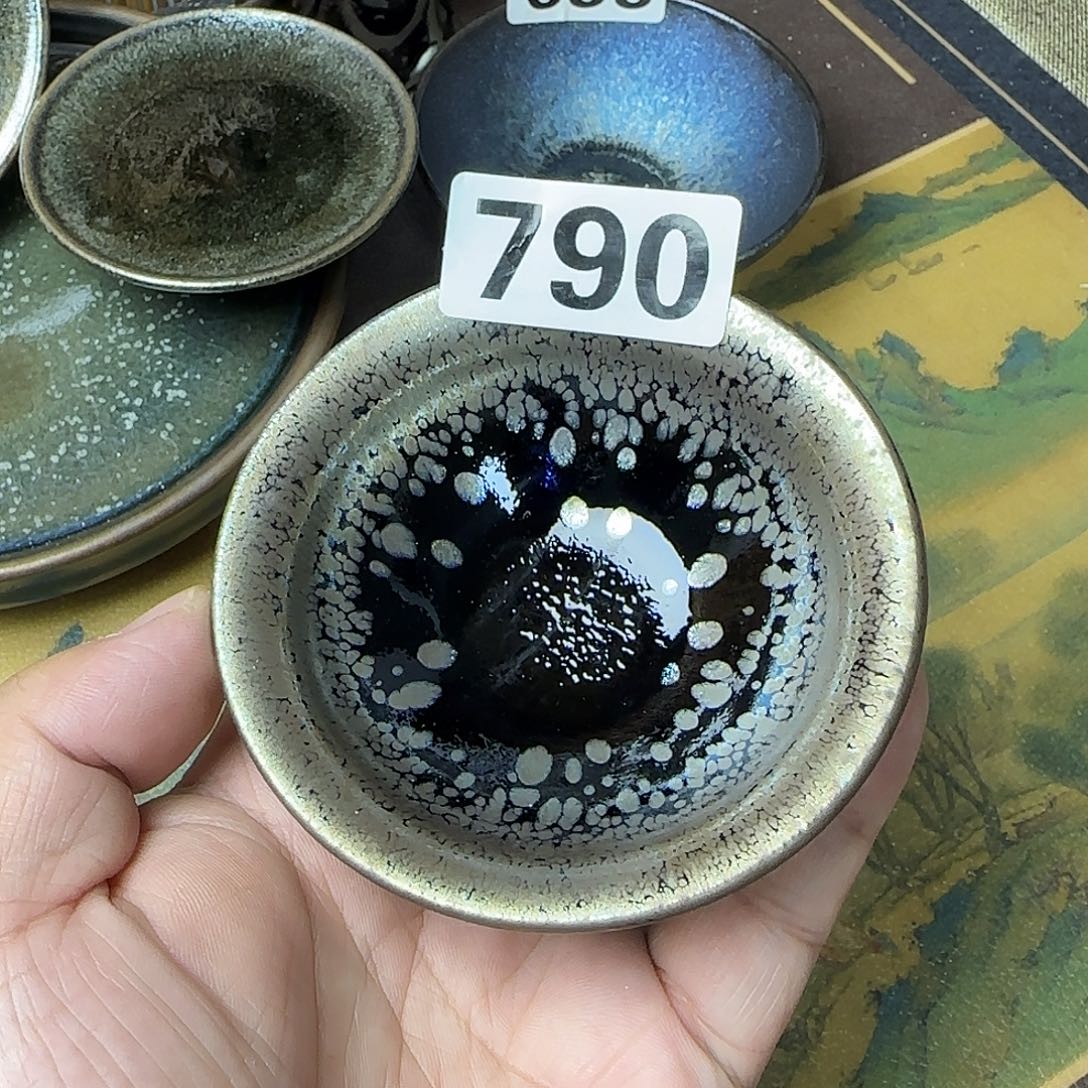 茶盏建盏杯主人杯龙窑柴烧