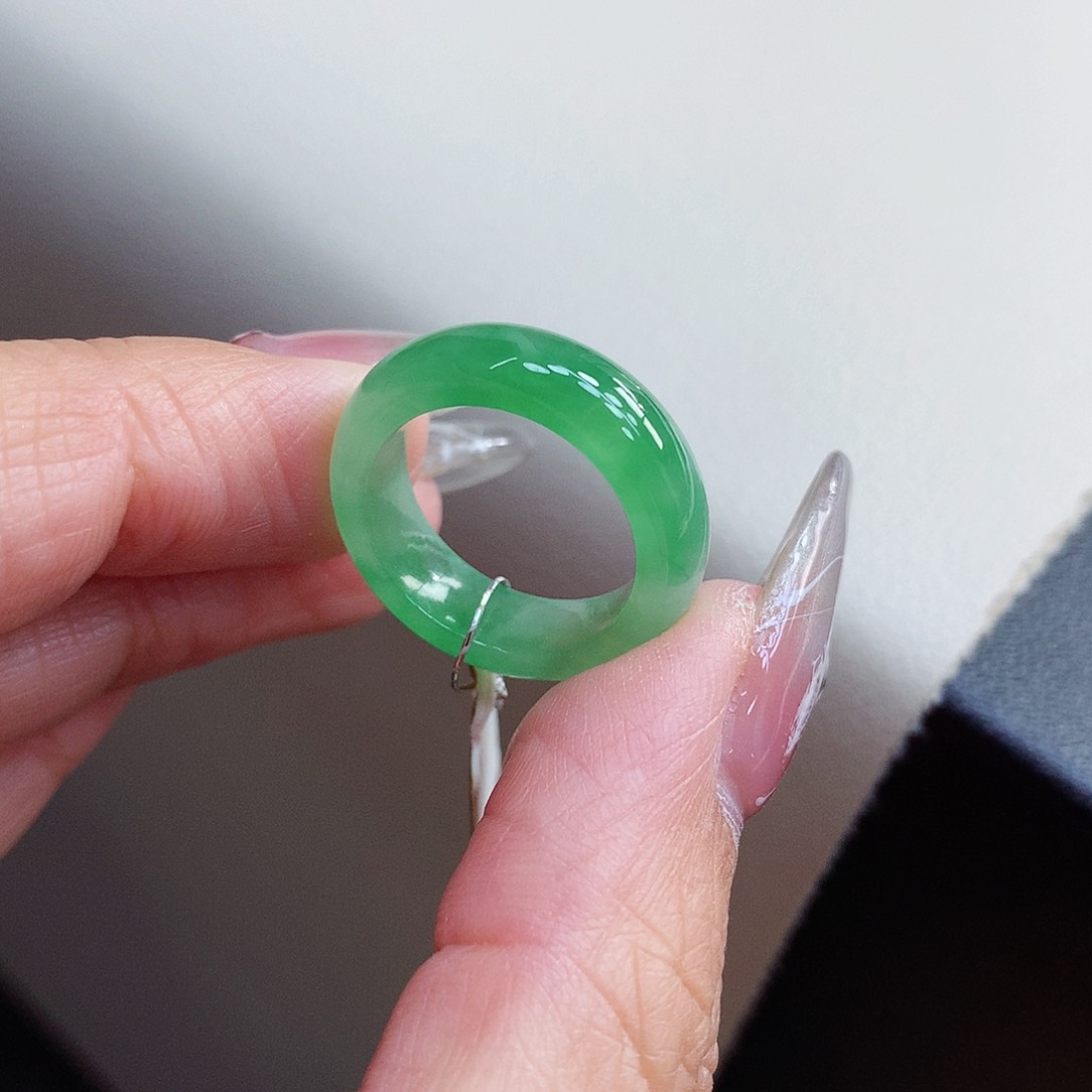 翡翠戒指未镶嵌12号