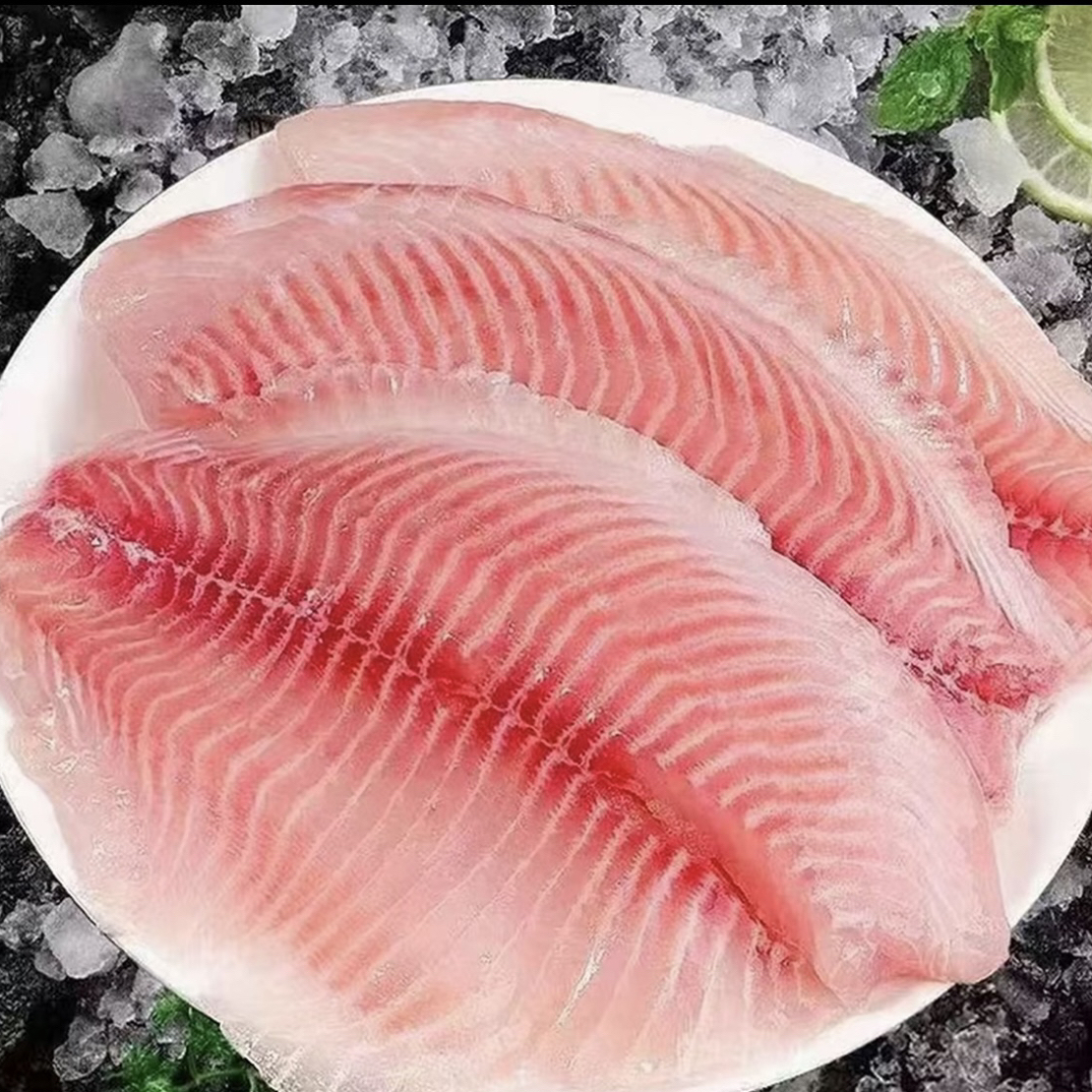 深海鲷鱼 无骨无刺蒜瓣肉 发12包4斤左右