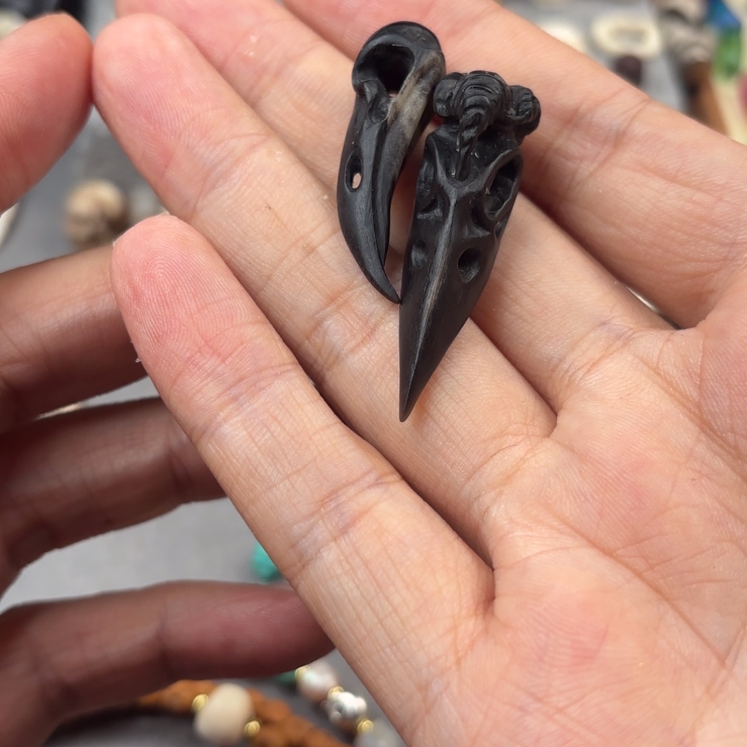 摩****非金属鸟头三通俩个