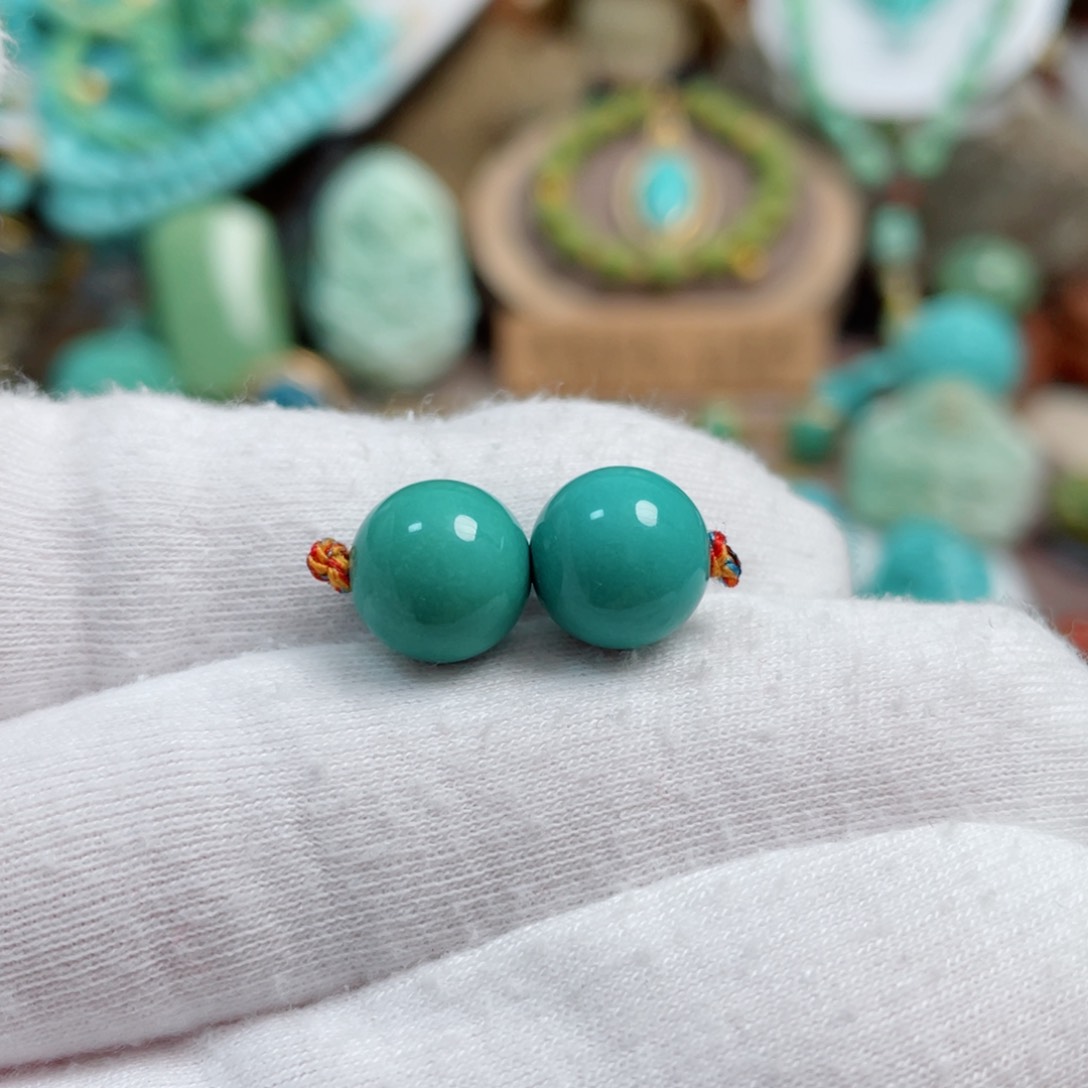 绿松石珠宝奇石未镶嵌