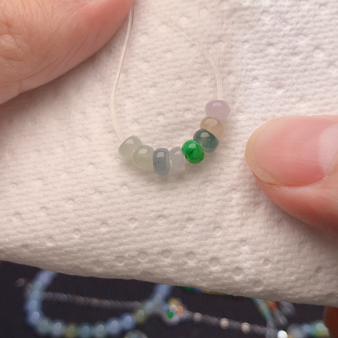 翡翠散珠七彩珠珠3