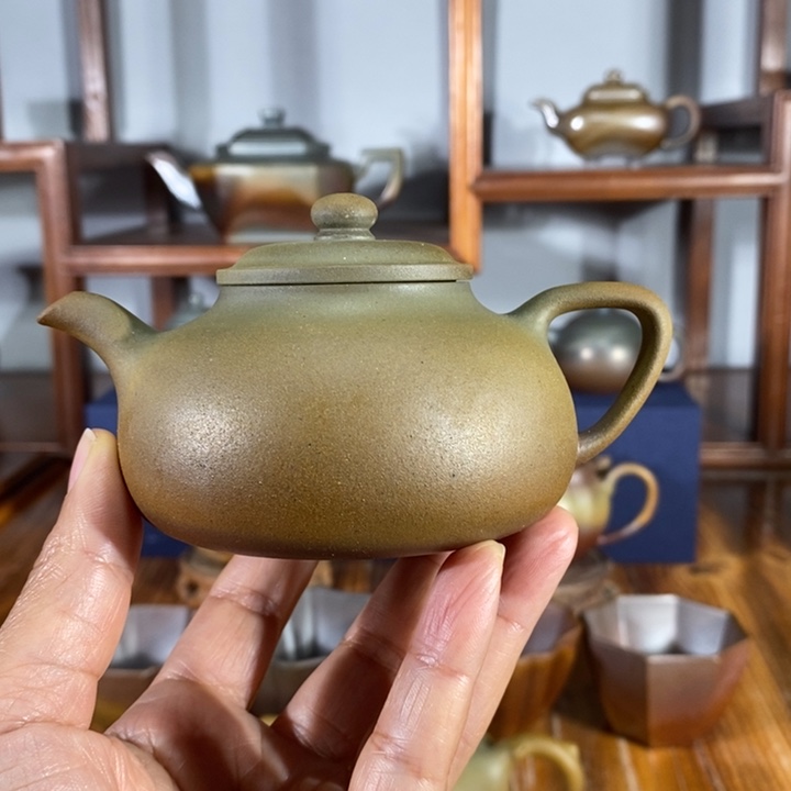 紫砂茶壶180cc古韵 底槽清