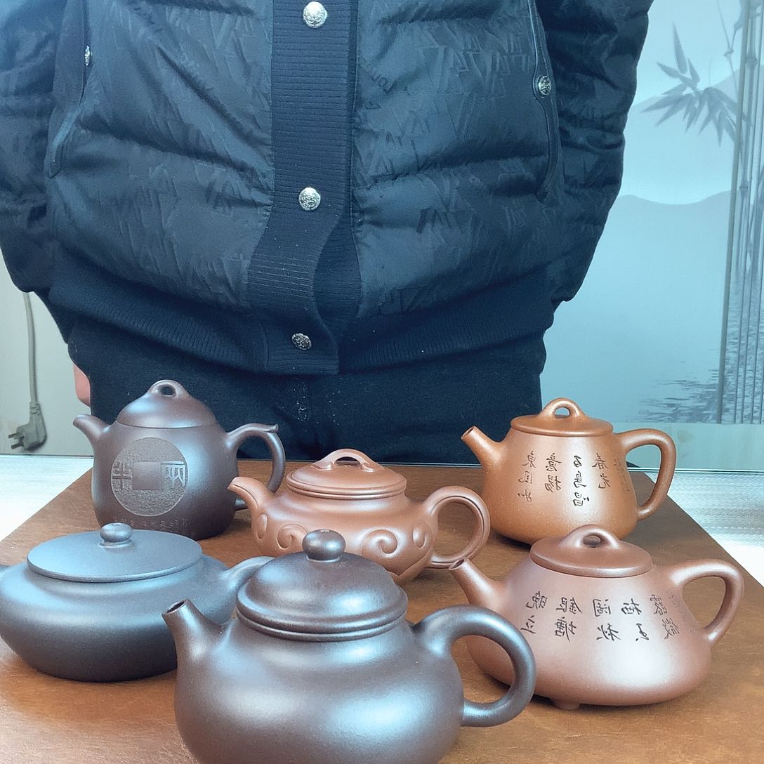 紫砂茶壶大****子全手工制作