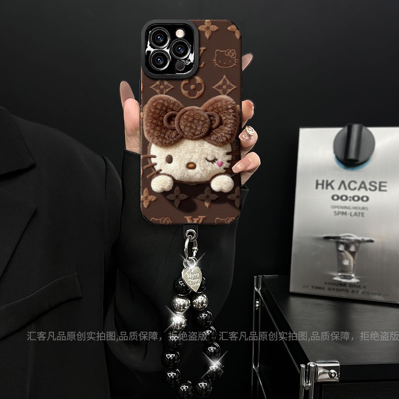 适用【苹果/oppo/华为/vivo/小米】瞳眼贴皮爱心猫咪网红防摔手机壳