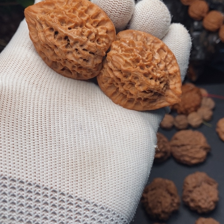 把件文玩核桃霍*酒秦岭野生秦鸡