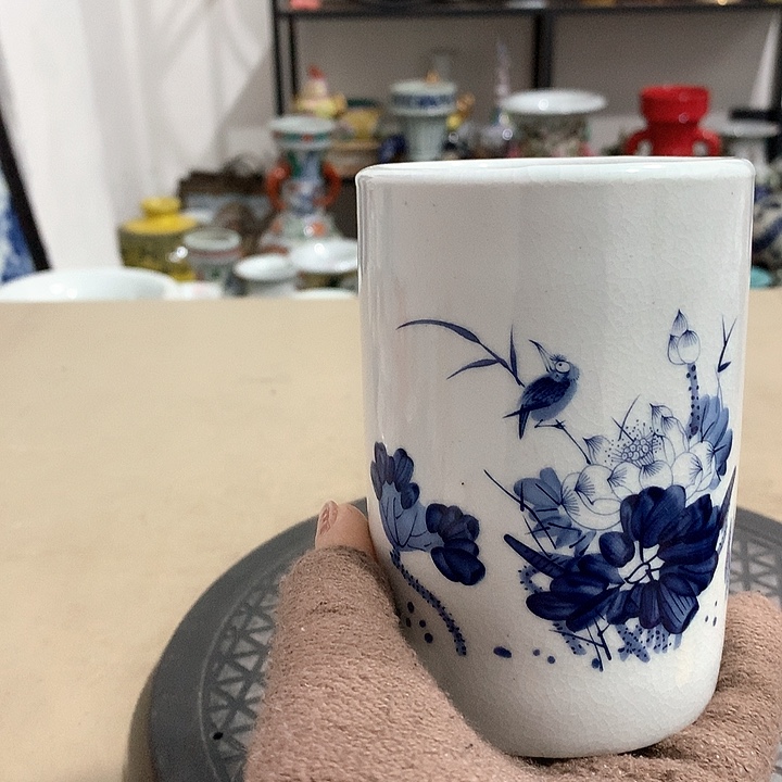 摆件陶博古架陶瓷摆件