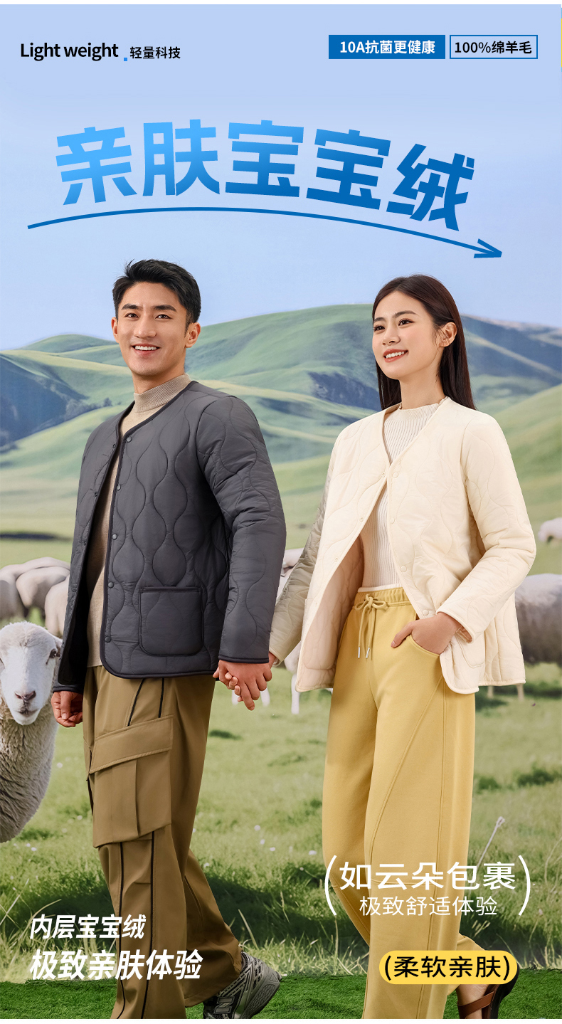 面膜气绒衣（男女同款）