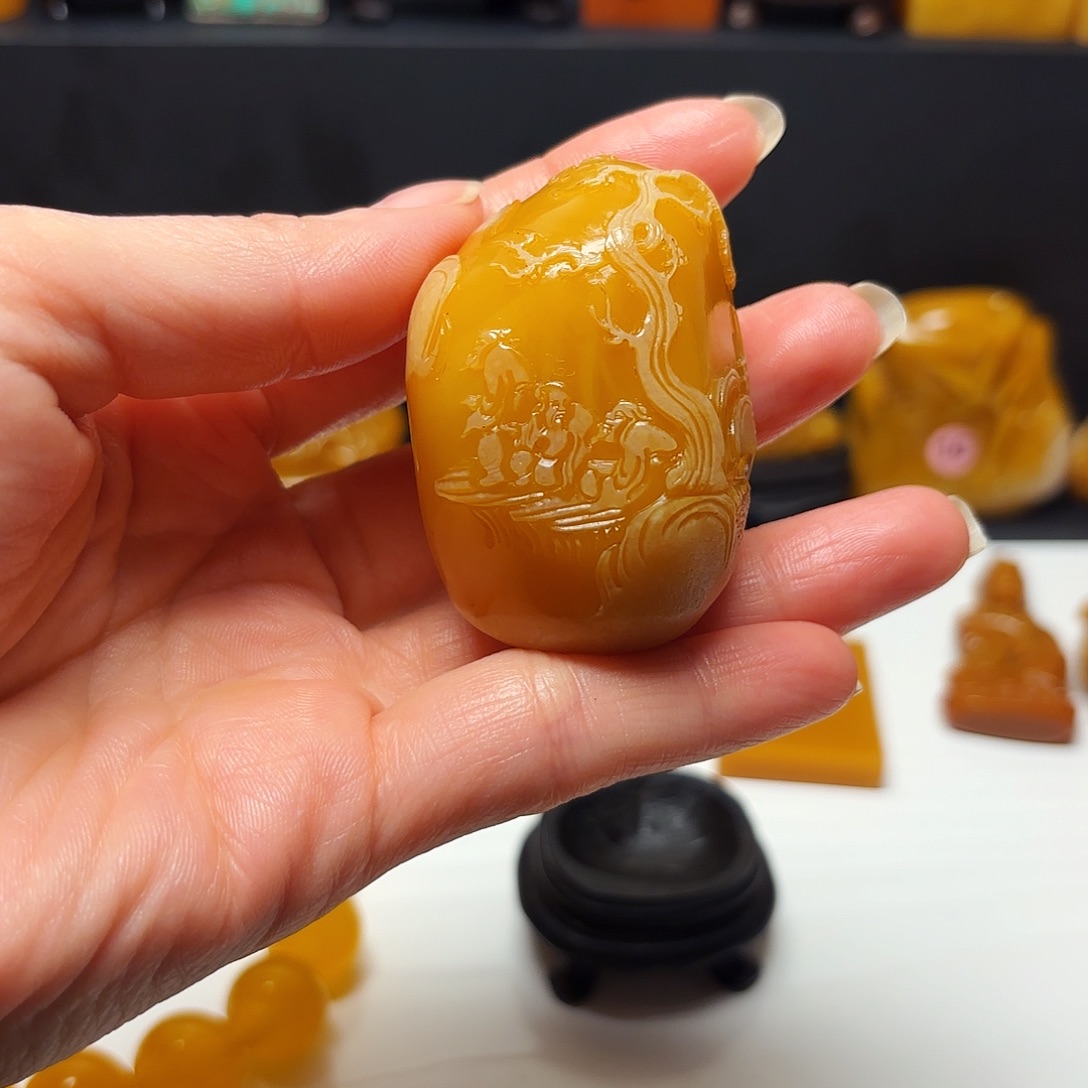 田黄石*️*石雕石雕石雕