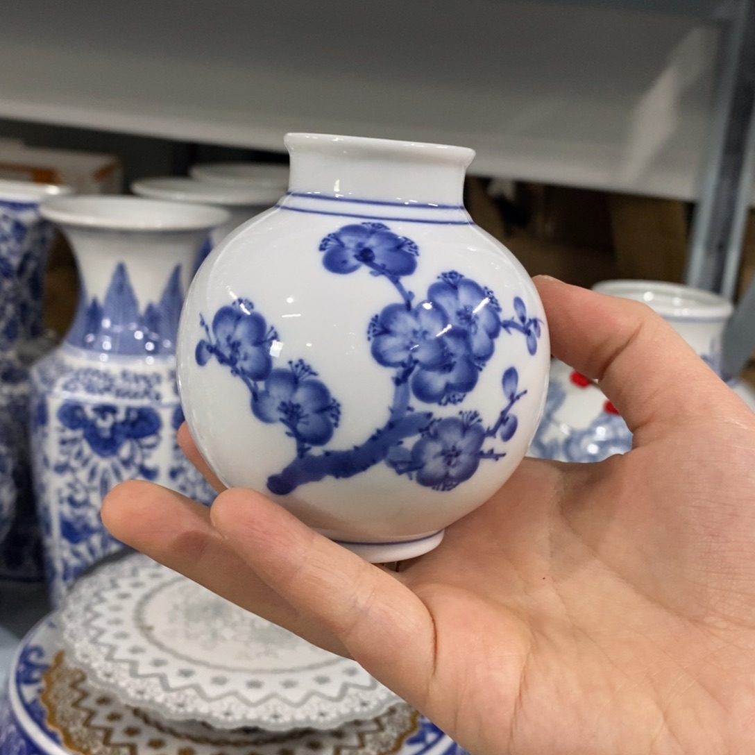 瓶小花瓶摆件后摆件