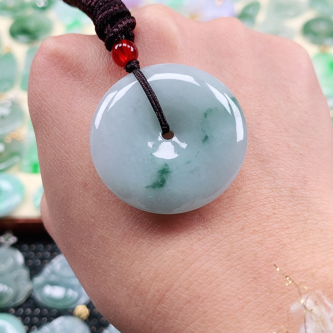 【闪购商品】翡翠吊坠(不含链)未镶嵌平安扣