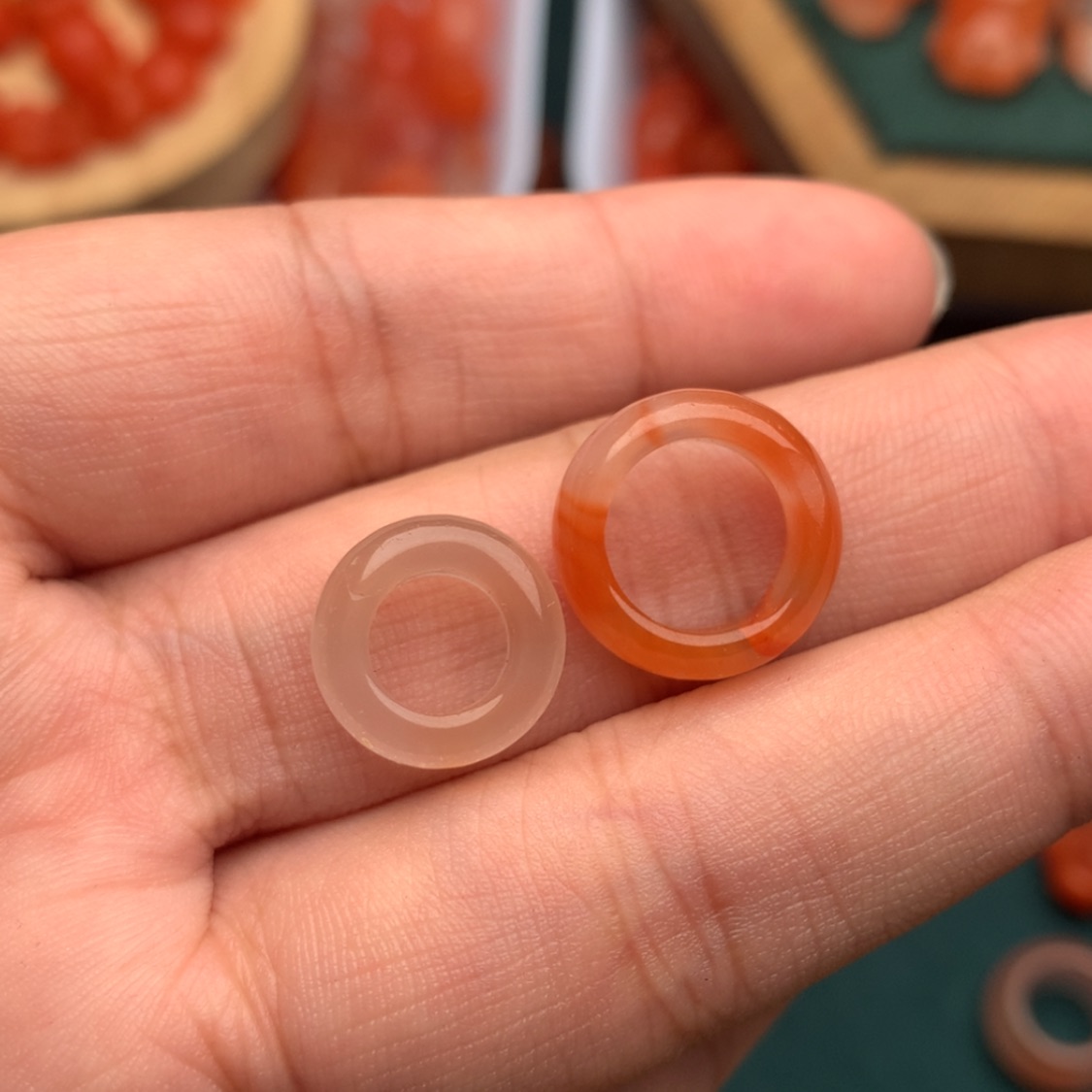 【闪购商品】南红玛瑙珠宝奇石未镶嵌浅***光