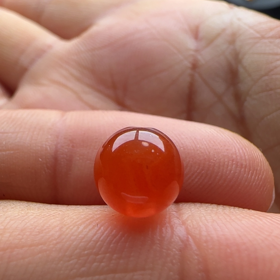随***生南红玛瑙未镶嵌圆珠8.4
