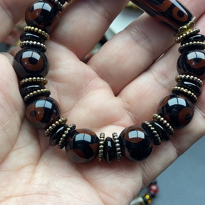 玛瑙/玉髓合金手链