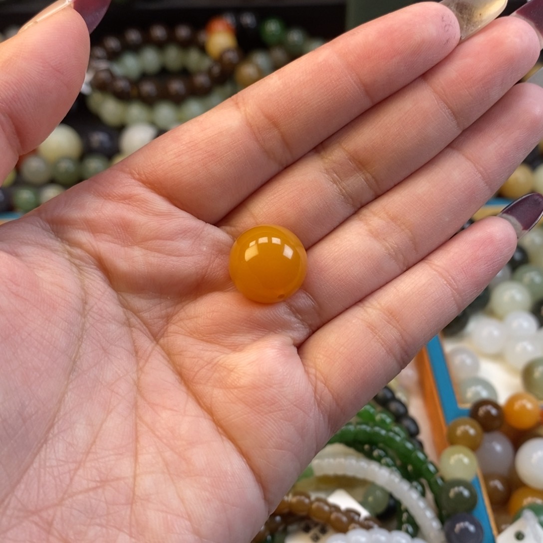 石英质玉福利有包容缅黄单珠合金z 14