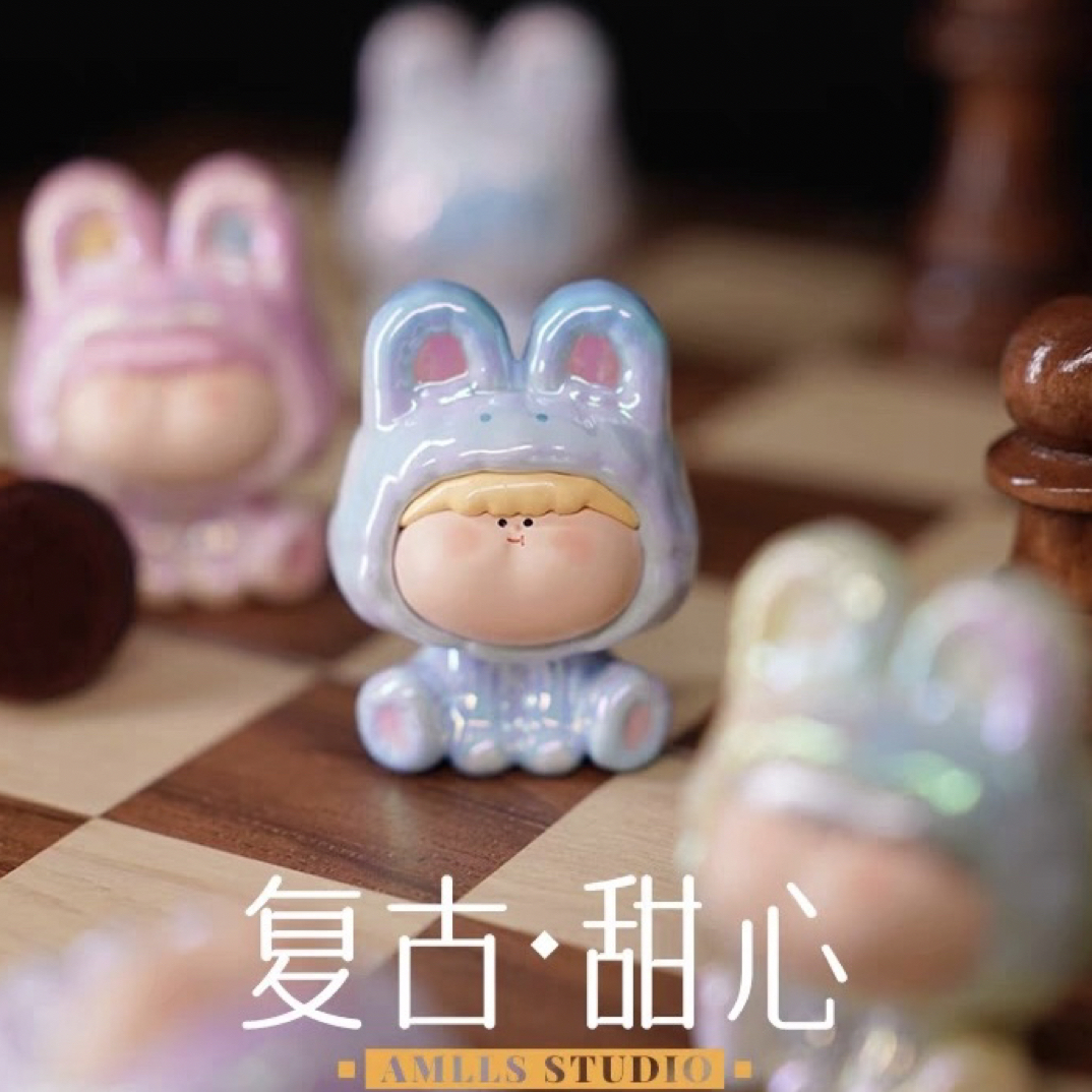 【冰美式拆盒】阿玛莉莉丝复古甜心系列潮玩盲盒萌粒