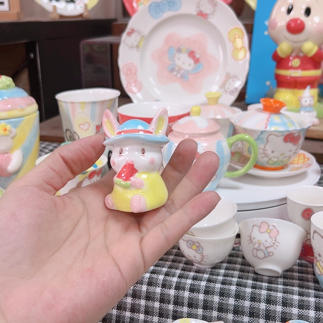 可爱陶瓷高温手作