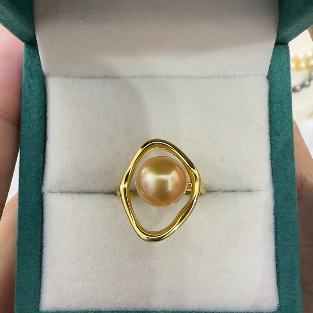 未镶嵌海水珍珠戒指