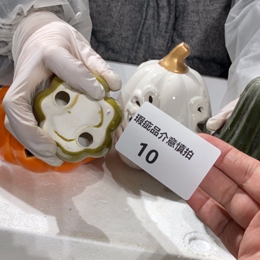 【闪购商品】摆件我****。陶瓷摆件瑕疵特卖