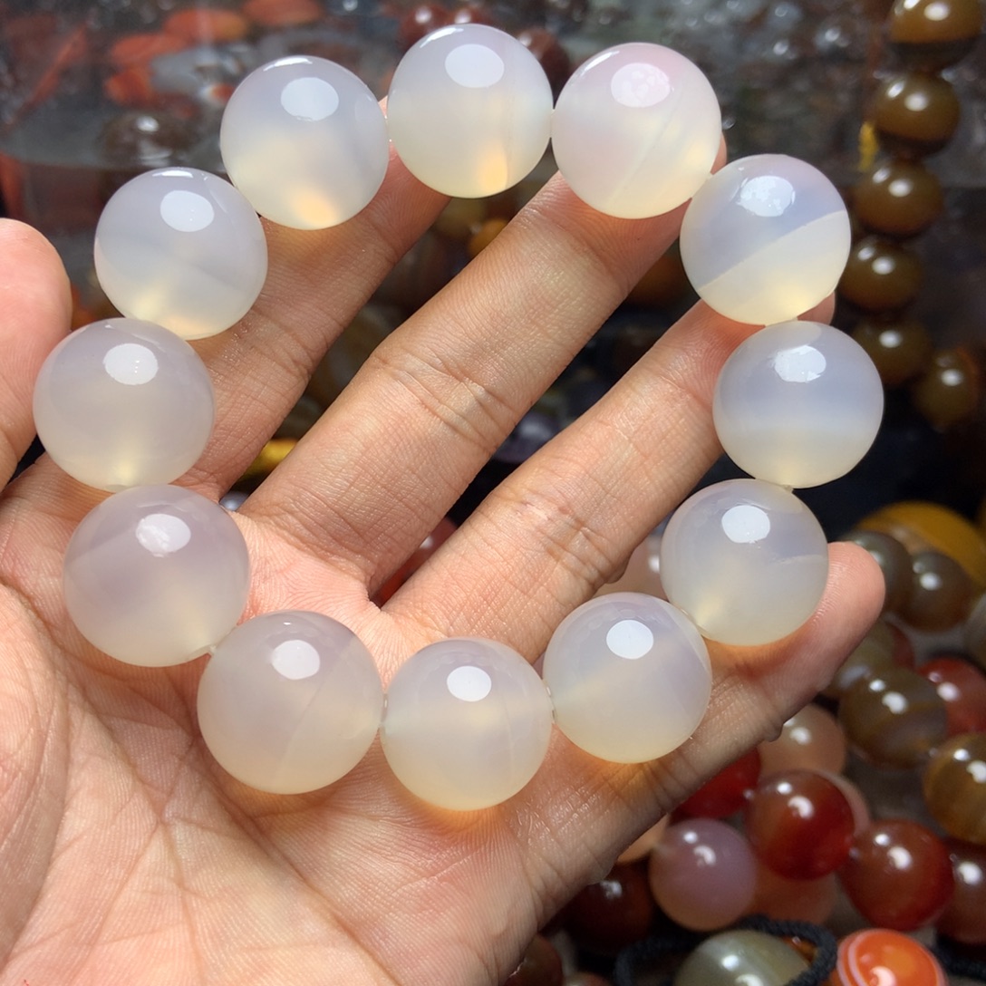 玛瑙/玉髓未镶嵌手串