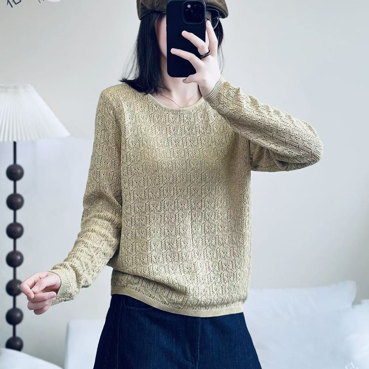 【濮院•高端毛衣】NN553新款品质代工时尚设计感毛衣