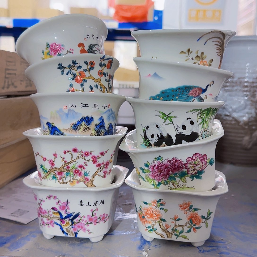 陶瓷花盆特价上新