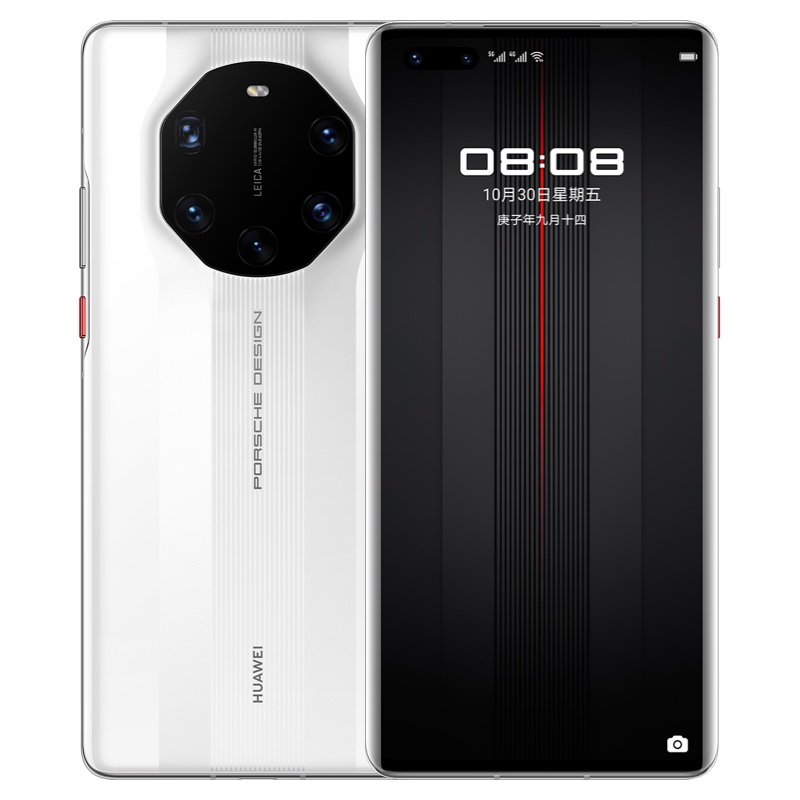 95新 Huawei/华为 二手95新保时捷设计曲面屏5G麒麟芯片国行手机