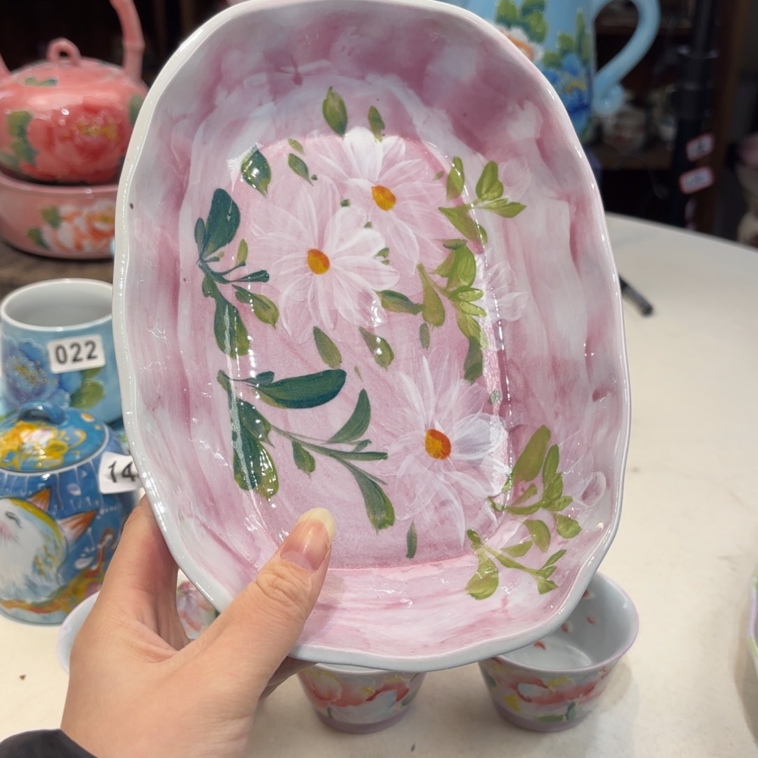 ?****?景德镇手绘高温釉下彩陶瓷茶具