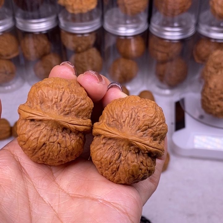 文玩核桃把件战神元宝42+尺